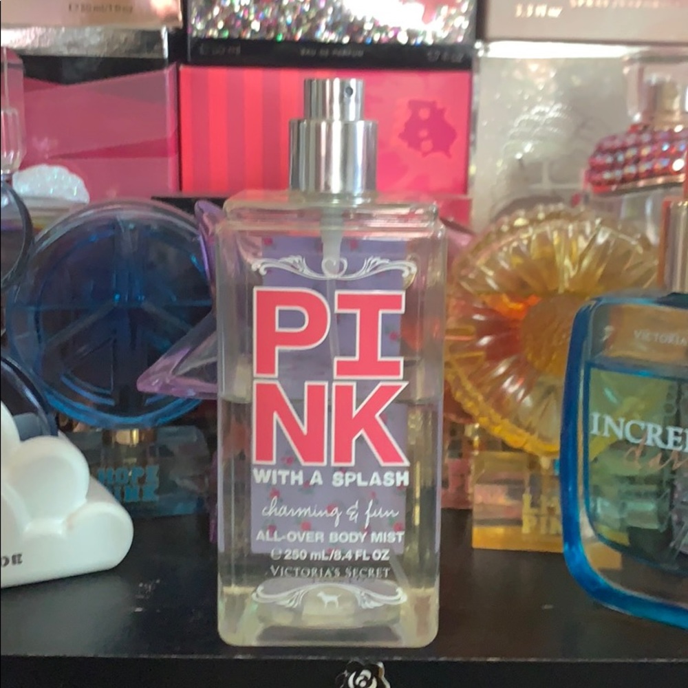 Pink With a Splash Charming and Fun